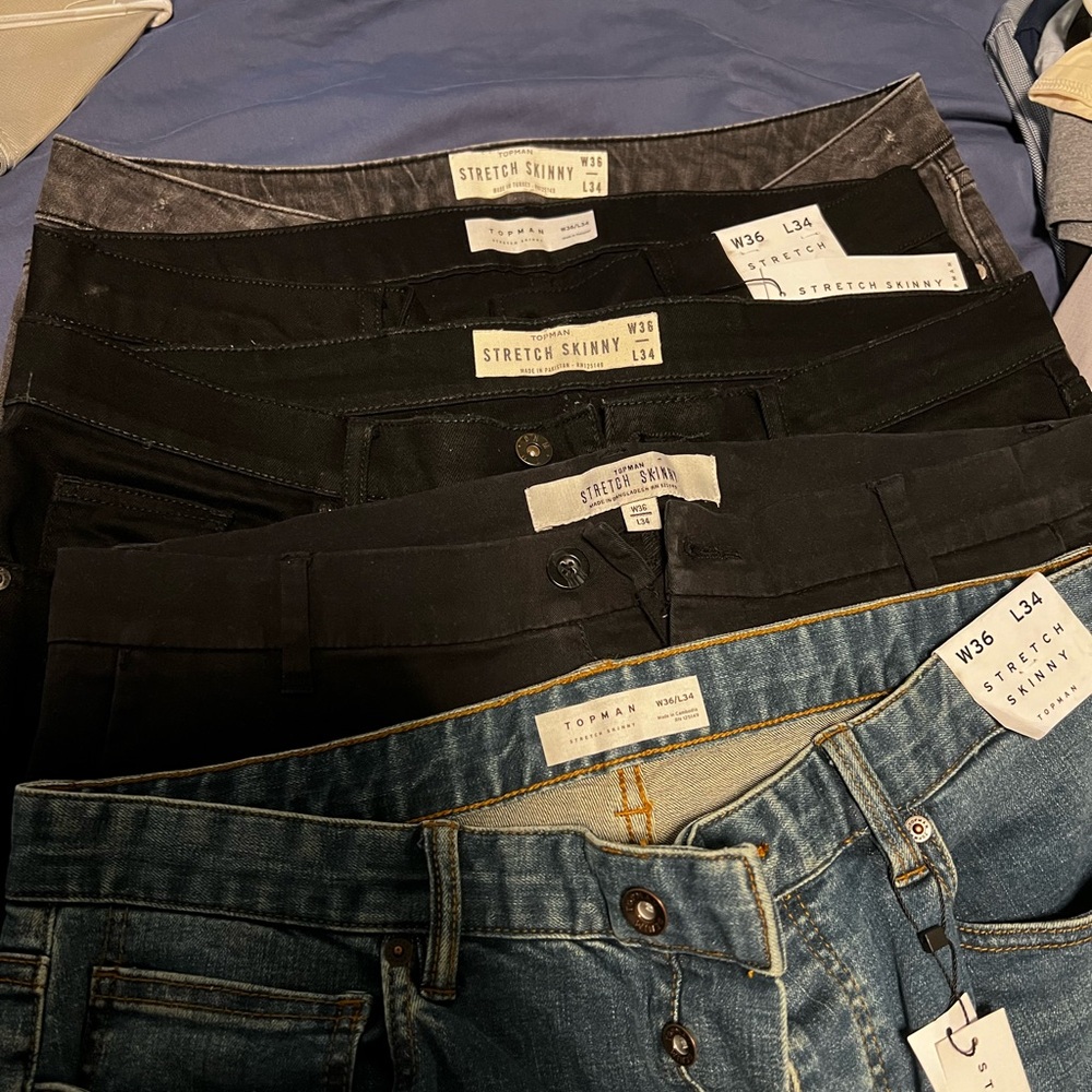 Men’s TopMan pants bundle